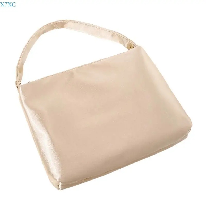 

X7XC Stylish Solid Evening Bag Top Handle Dumpling Handbags Designed For Wedding Party or Other Social Gatherings