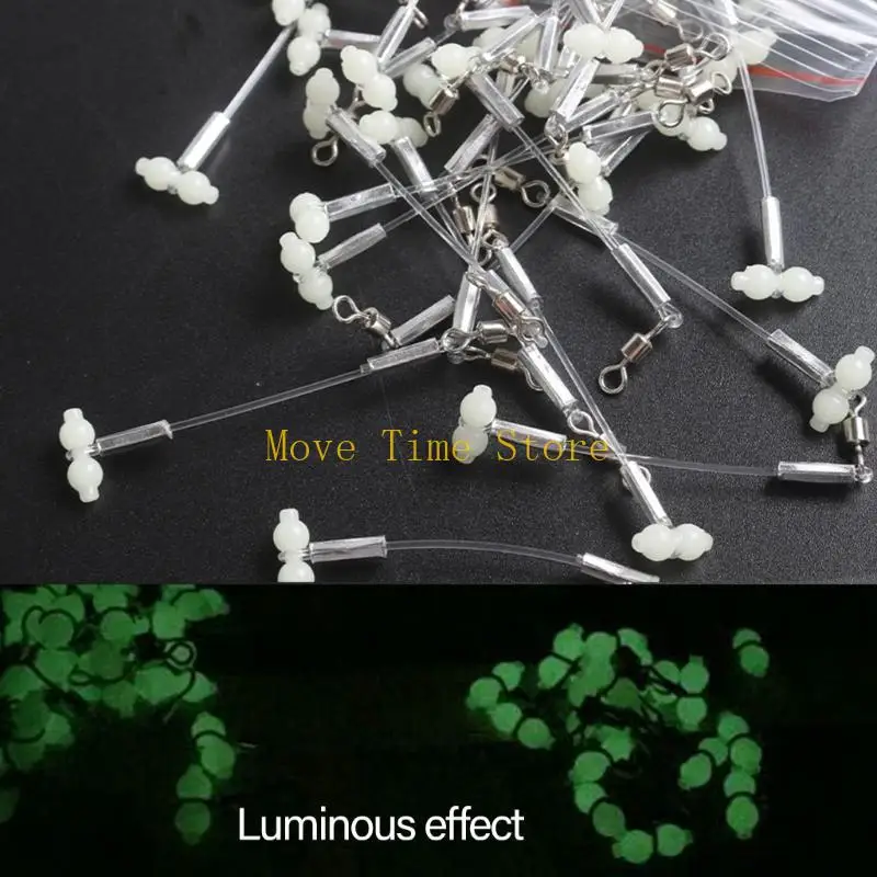 92me 10pcs swivels swivels الموصل توهج توازن الدعامة قوس الصيد معالجة الدعامة المحمولة قوس الصيد