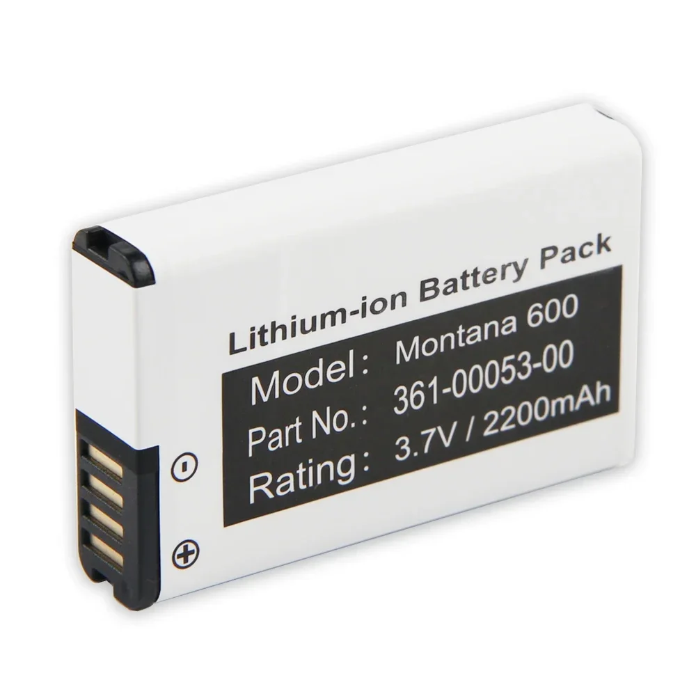 Replacement Battery For Garmin Montana 650 650T 600 VIRB GPS 361-00053-00 361-00053-04 Rechargerable Batteries 2000mAh