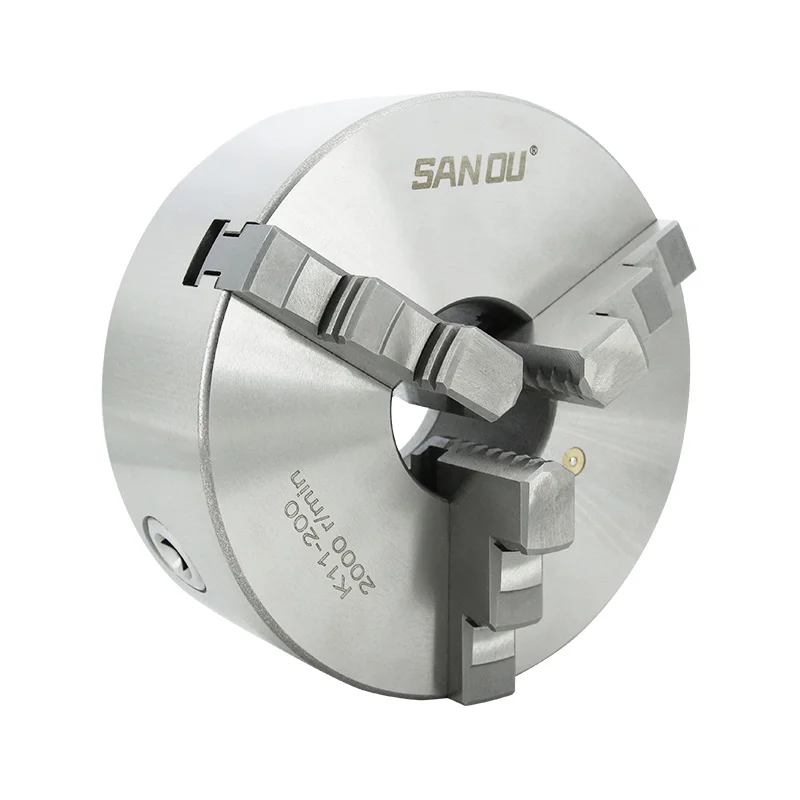 Chuck Three-jaw 200 Self-centering Manual Precision Machine Tool Machining Center Sanou K11 Chuck 80160250
