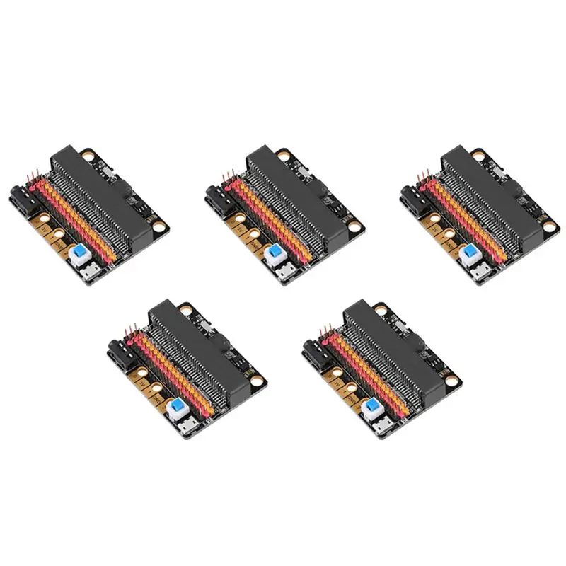 Ingenious-5X Micro-Bit Expansion Board IOBIT V2.0 Breakout Adapter Shield With Buzzer For BBC Micro:Bit Kids's Python Programmin