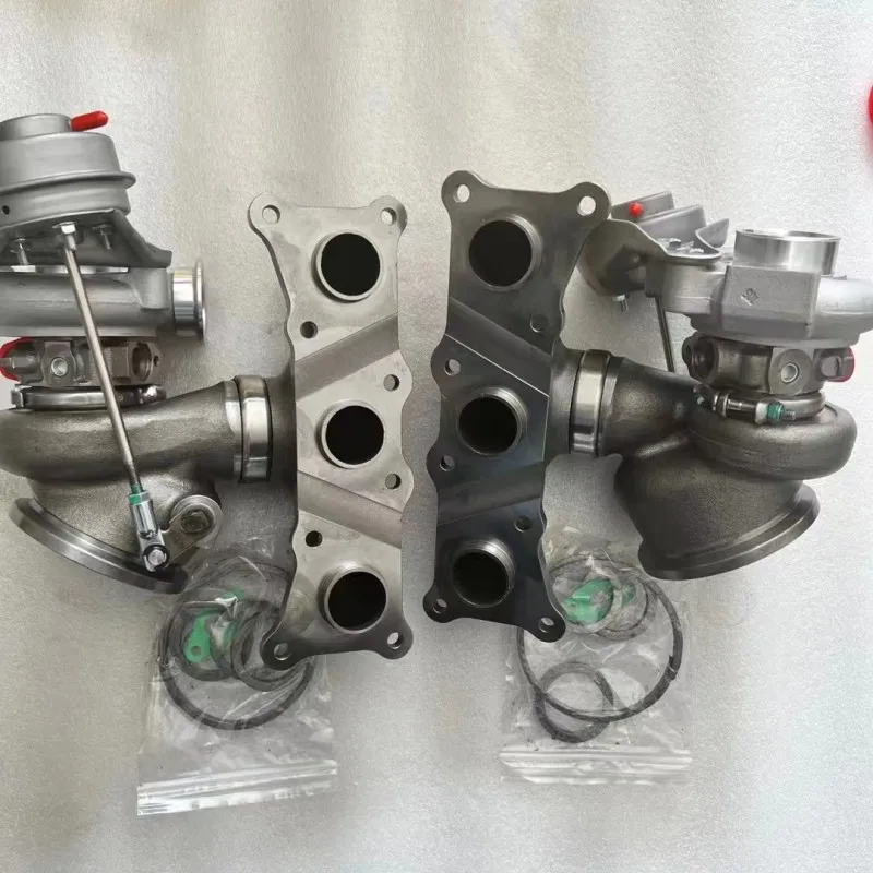

Высокопроизводительный турбокомпрессор Flow Billet Twin Turbo Td04 17t 19t N54 для Bmw 535i 49131-07019 49131-07030