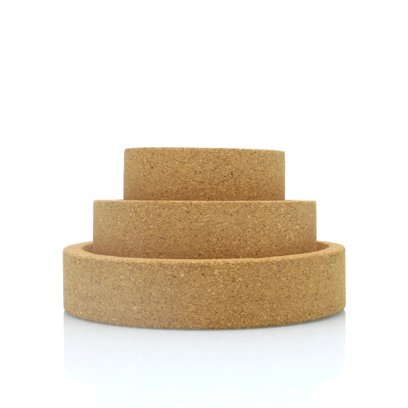 Tempat Botol Gabus 80/100/110/120/140/160/210Mm Alas Botol Lab Bulat dengan Tahan Suhu Tinggi