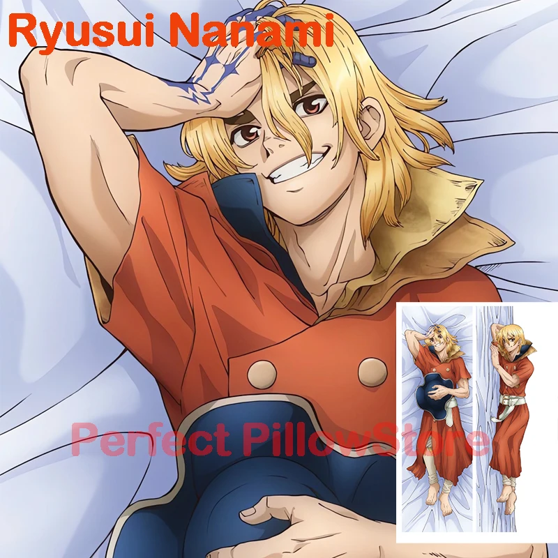 Dakimakura anime Ryusui Nanami Double-sided Print Life-size body pillows cover Adult pillowcase