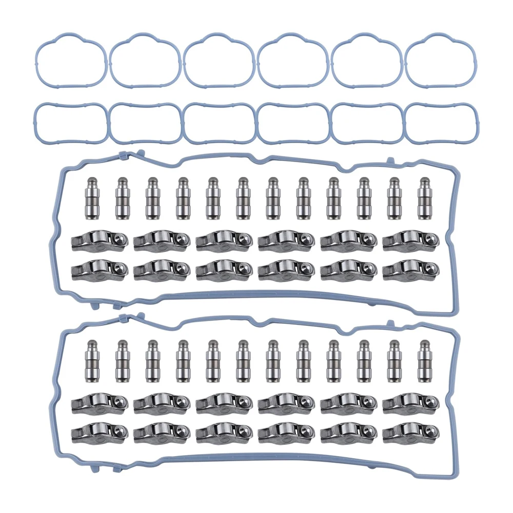 Engine Intake & Exhaust Valve Lifters Rocker Arms Gasket Set Fit 3.6 L V6 GAS ERB EHB For 2011-2016 Jeep Dodge Chrysler Ram 3.6L