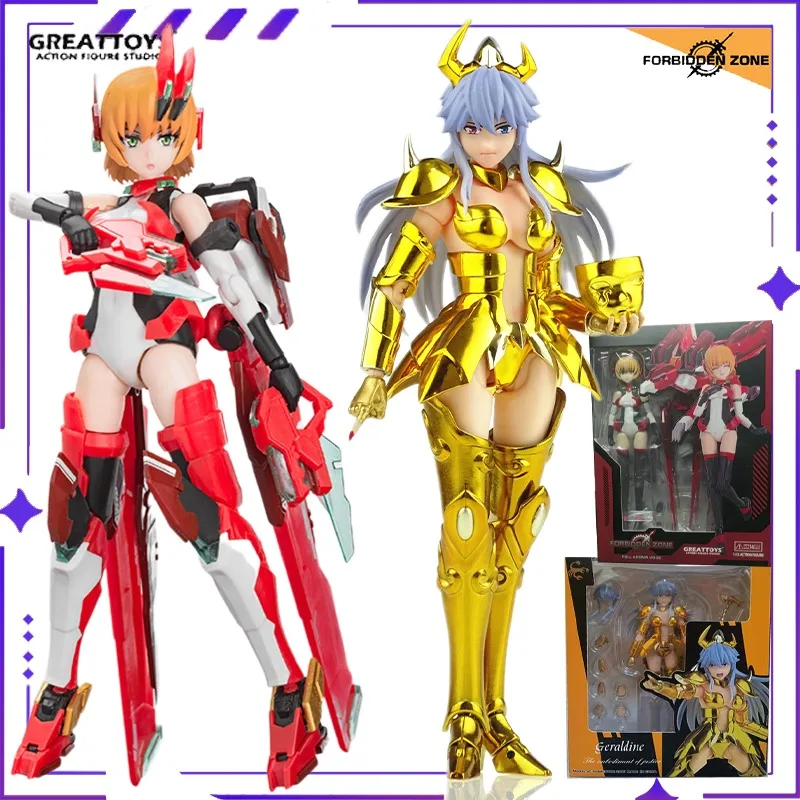 

New GREATOYSS Original 1/12 Goddess Jiaola Ting Female Edition Gold Fighter Mobile Machine Doll Handmade Model Toy Boy Gift Spot