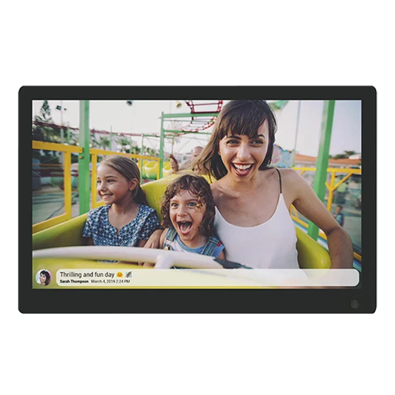 15.6 inch hd digital photo frame, high resolution, large storage lcd displays video player advertisement display machine