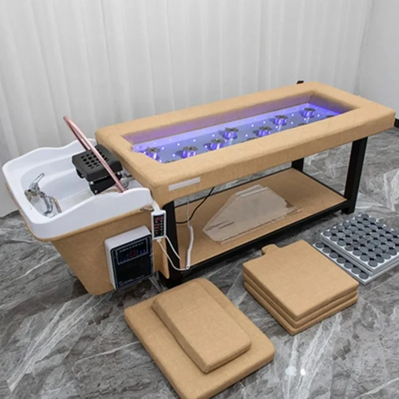 

Originality Shampoo Spa Bed Shaving Chair Salon Beauty Salon Pedicure Foot Salons Hair Wash Commercial Living Room Furniture