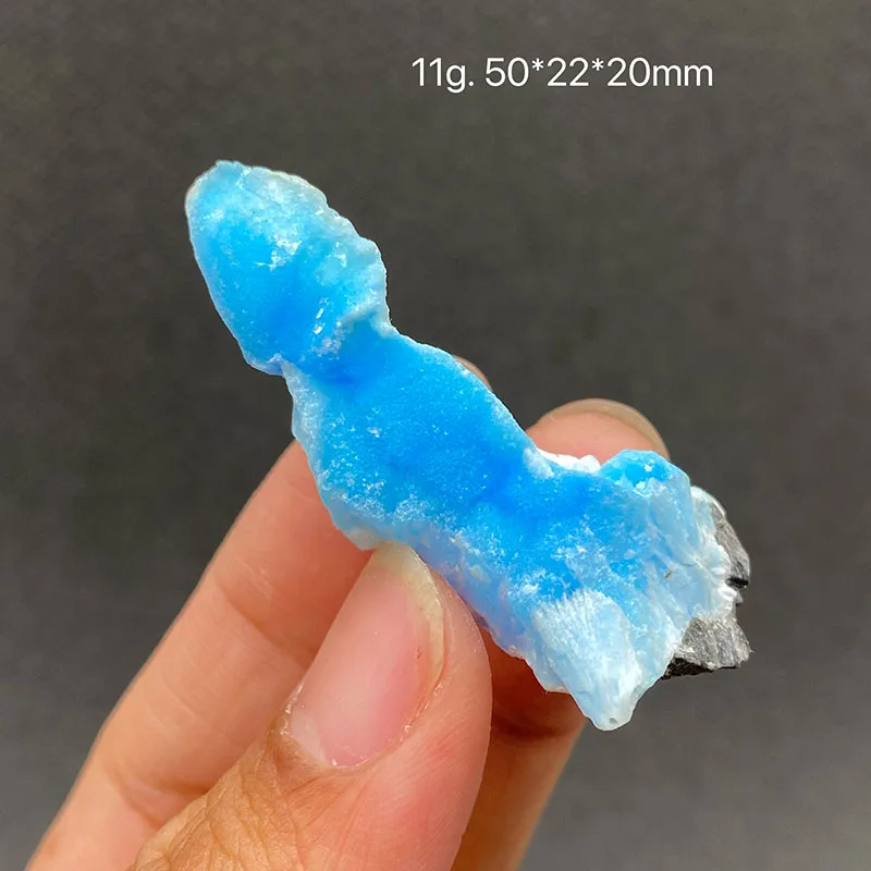 100%  Natural blue aragonite Mineral Specimens Stones and Crystals Healing Crystal