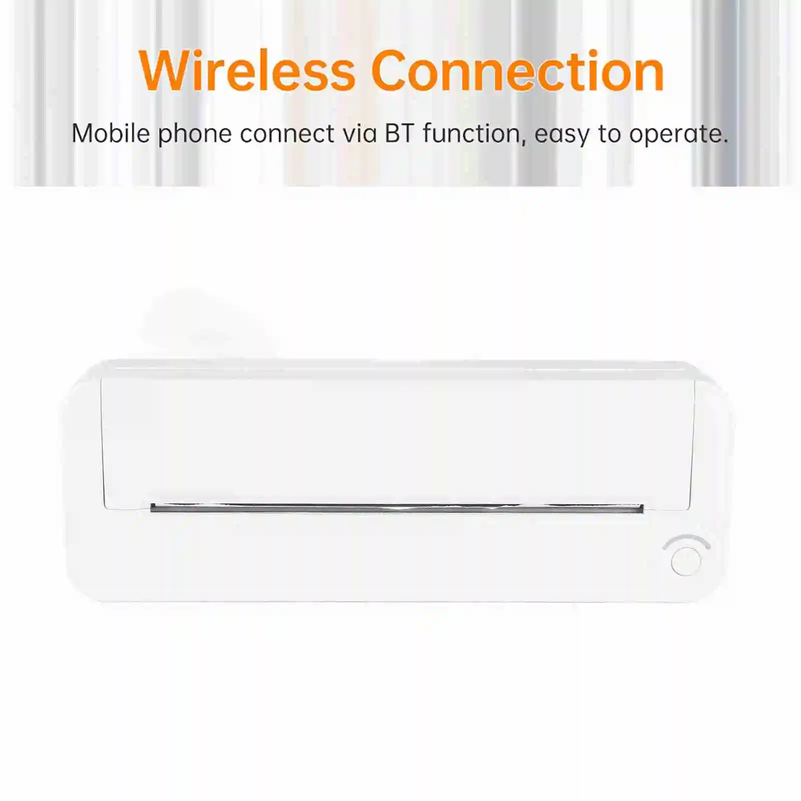 

Портативный принтер для бумаги формата А4, термопечать, беспроводное подключение по Bluetooth, совместимость с iOS и Android, мобильный фотопринтер, поддержка печати на расстоянии до 210 м.