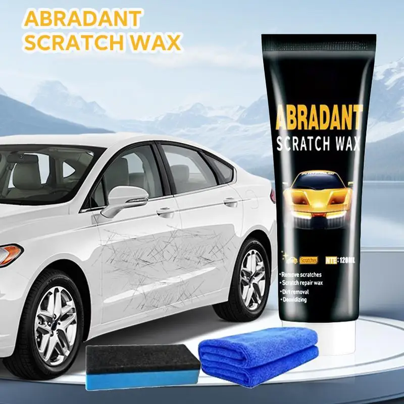 Car Scratch Repair Cream Car Scratch Repair Polishing Wax 120ml Car Paint Scratch Repair For All Vehicle Paint Care