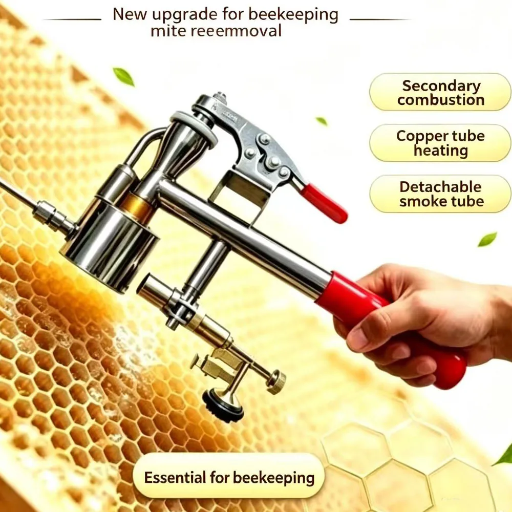[Copper Heating] Italian Bee Oxalic Acid Mite Remover, Bold Portable Oxalic Acid Mite Remover, Small Atomizer, Beekeeping Fumiga