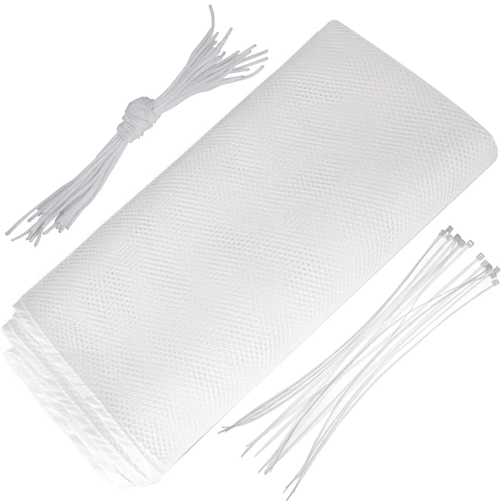 1 مجموعة درج شبكة أمان شرفة شبكة حاجز الطفل برهان 4.5X0.9 متر دائم سهلة التركيب الحبل المفاجئة تقليم داخلي في الهواء الطلق #4