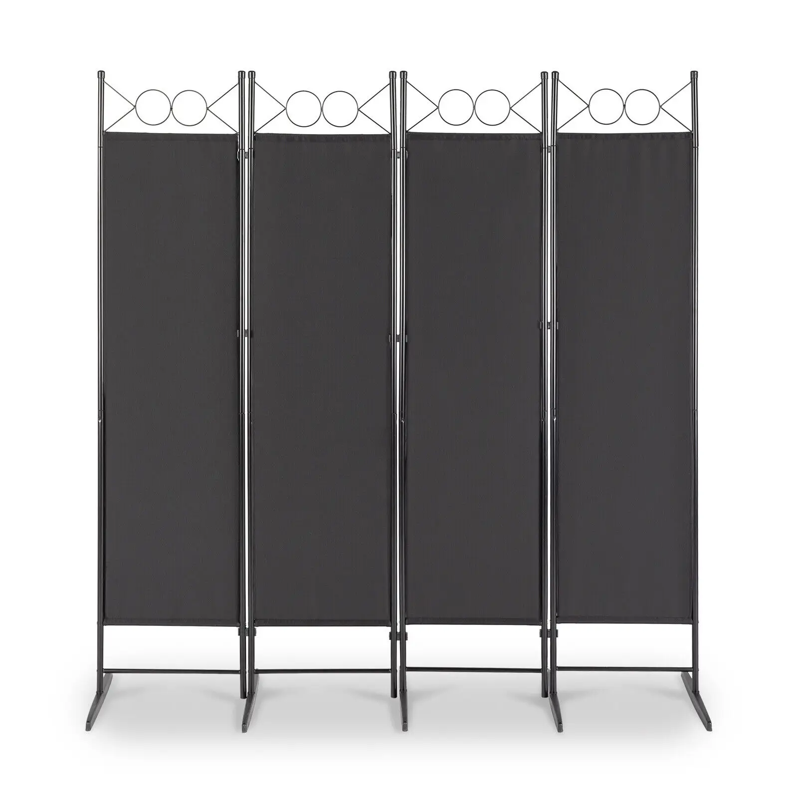 6 FT Room Divider 4 Panel Privacy Screens Home Office Folding