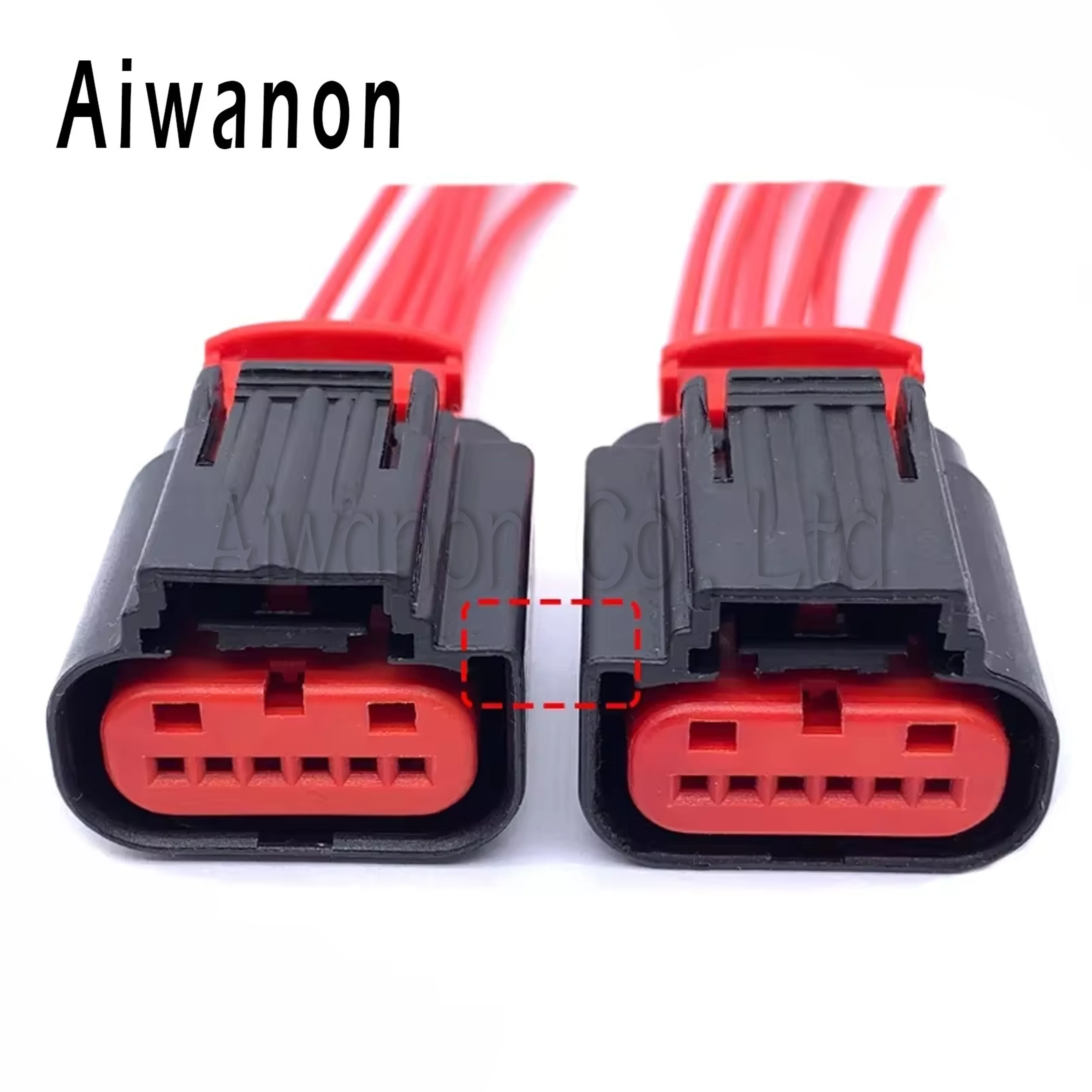 

1 Set 6 Pin Car Accelerator Pedal Throttle Sensor Electrical Cable Connectors Wire Harness Plug for Ford 1438153-5 1-1419168-1