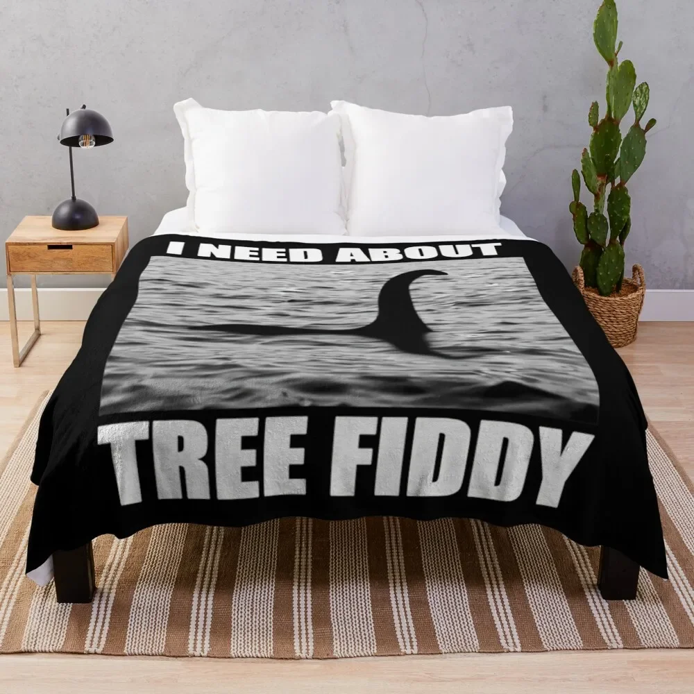 

Tree Fiddy \t Throw Blanket Cozy Throw Blanket Birthday Gift for Him Her