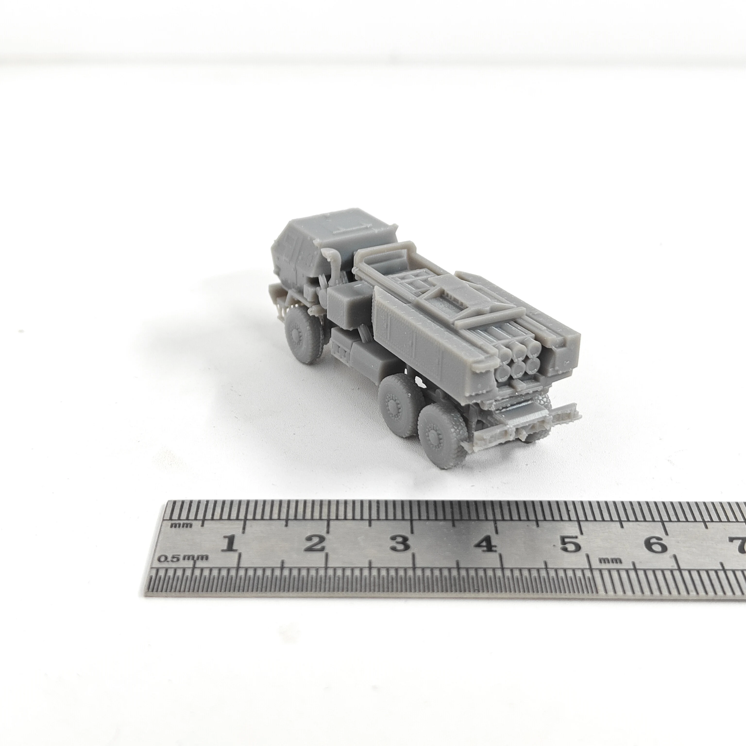 1/144 مقياس HIMARS M142 نظام المدفعية الصواريخ عالي الحركة أطقم منمذجة #4