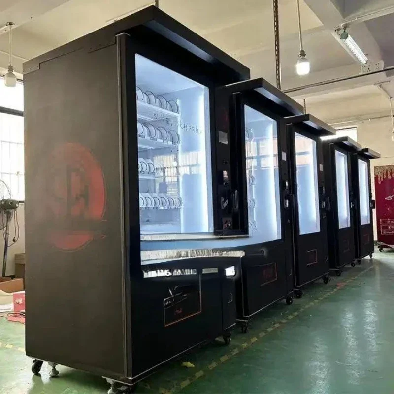 Outdoor Vending Machine with waterproof design Cashless For Snack Dispenser