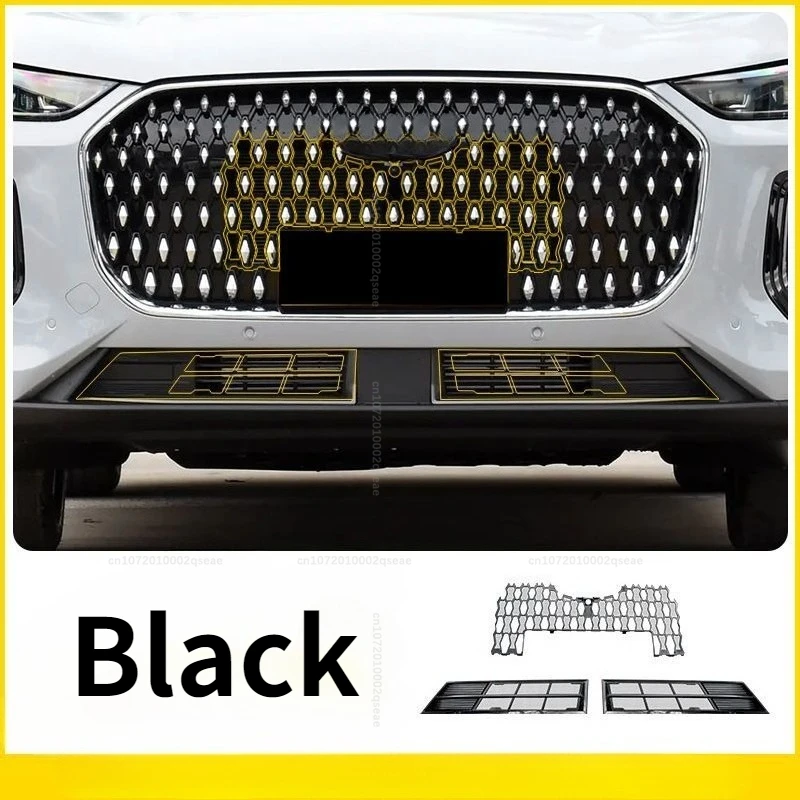 Auto-Kühlergrill-Insektenschutz, zum Aufstecken, abnehmbares Design, einfache Montage und Reinigung, Autoteil für Chery Tiggo 9 8L 2024-2026 – Detail 8