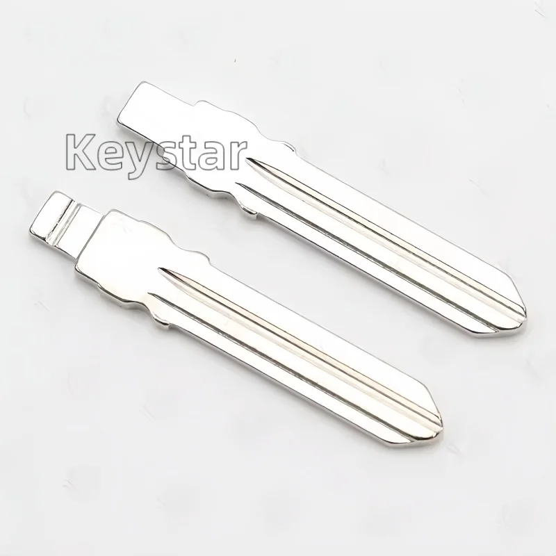 10pcs/lot Metal Key Universal Car Key Blank HU136 HU136TE Flip Remote Key Blade for Renault Megan Modus Clio Modus Kangoo Logan