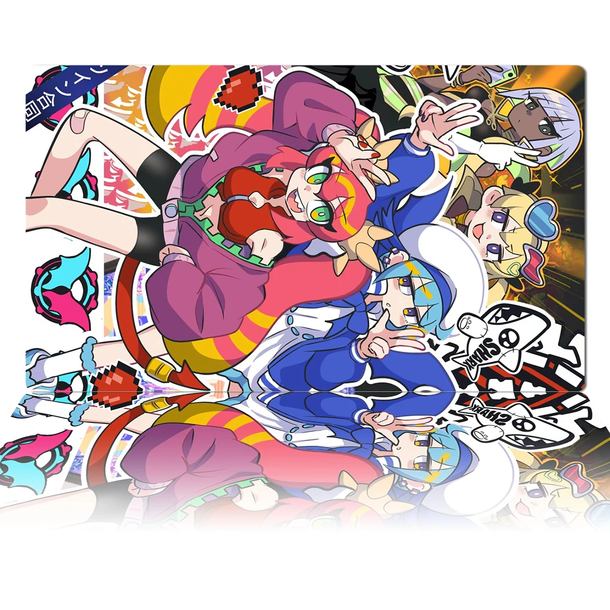 YuGiOh Playmat  LiveTwin Kisikil & Lilla Trouble Sunny TCG OCG CCG Card Game Board Game Mat Anime Mouse Pad Custom Desk Mat Bag