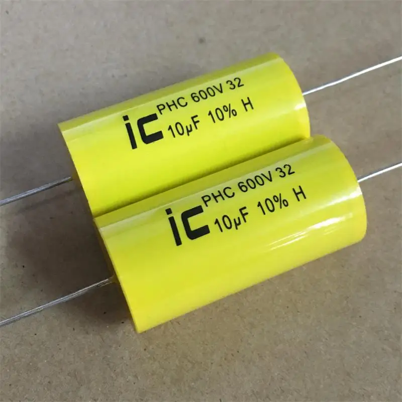 Brand New United States IC PHC 600V 10UF 106J Fever frequency division coupling Film electrodeless capacitor