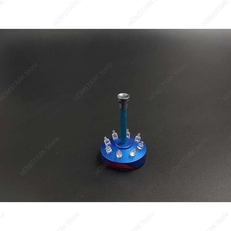 Watch Hand Presser with Rubber Tip, Installer & Punch for Hour Minute Second Hands, Tool for Wristwatch Needle Assembly