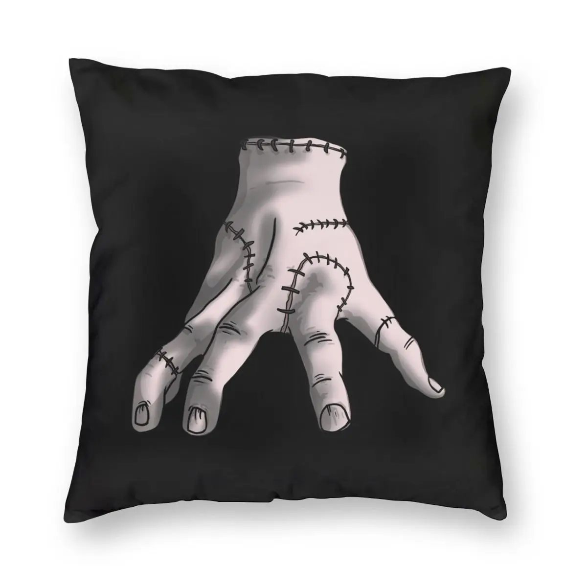 Thing Horror Hand Pillowcase Double-sided Printing Polyester Cushion Cover Wednesday Addams Throw Pillow Case Cover Home 45*45cm