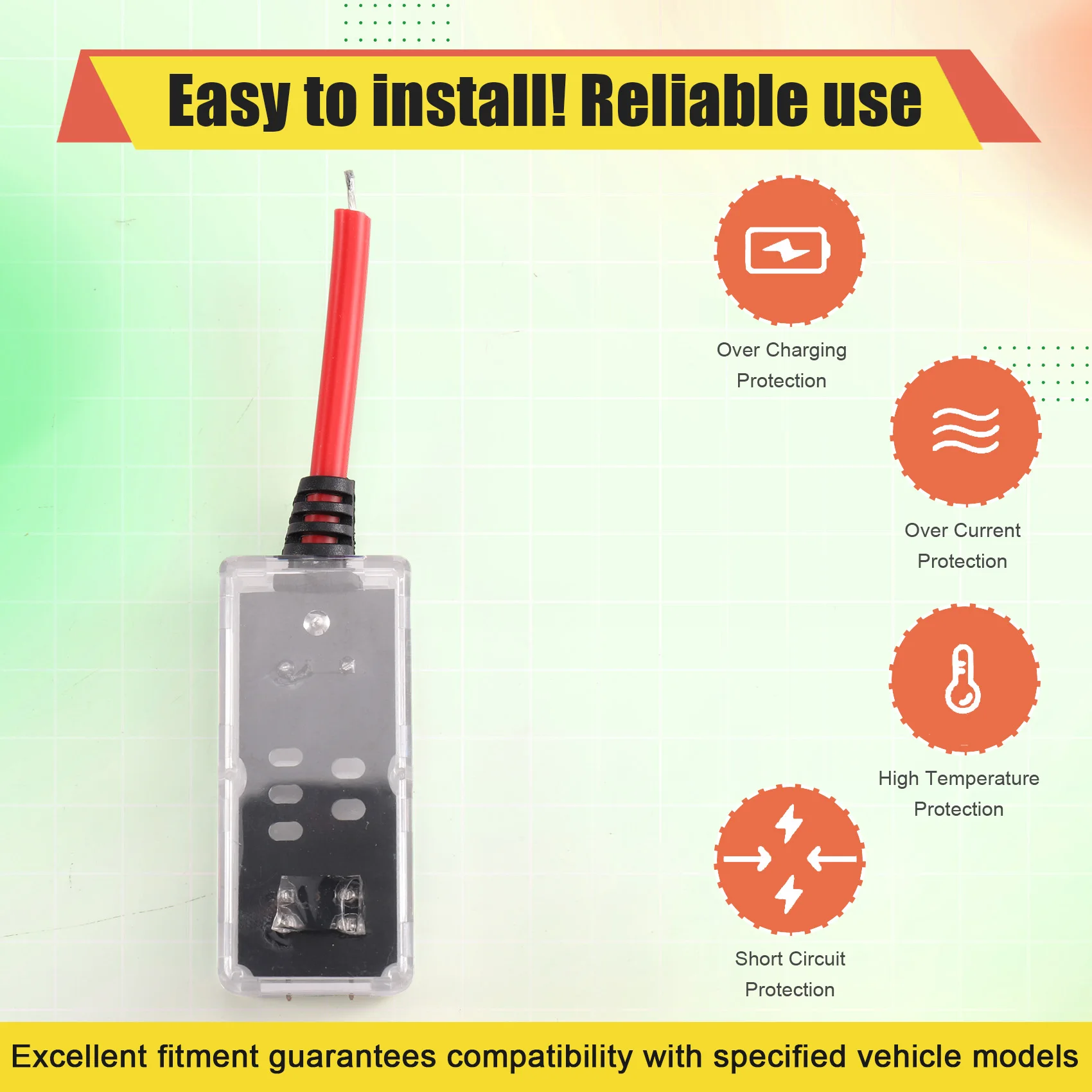 A96E-FD20 Automobile Ignition Coil Flashover Performance Detector High Voltage Tester Discharger Leakage Detection