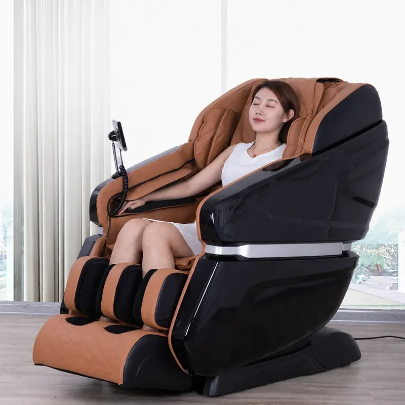 Luxury SL Guide Rail Massage Chair Household Multi Functional Zero Gravity Space Capsule Sofa Full Body Electric Recliner