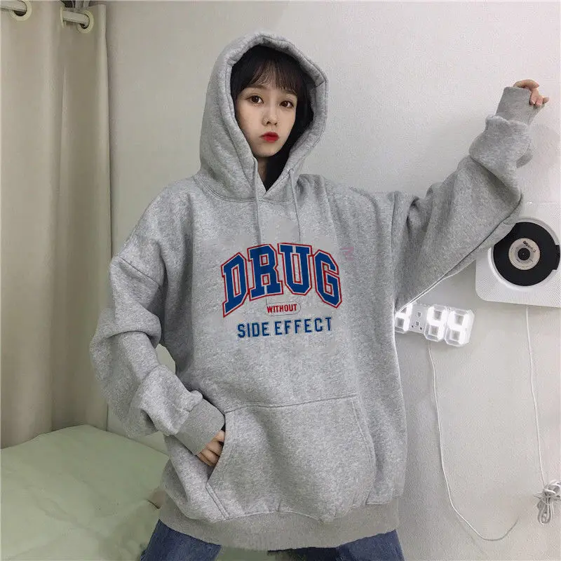 

Women Hooded Shirt Winter 2024 Women Hoodies Thicken Women Sweatshirts Korean Hoodies Woman Causal Pullovers Female New Hoodies