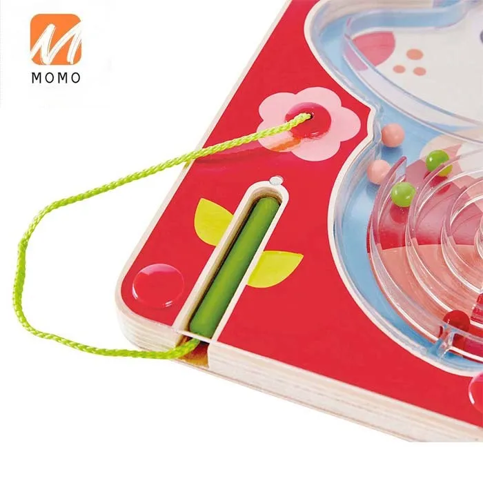 Lucu Pendidikan Kualitas Tinggi Anak Labirin Mainan Kayu