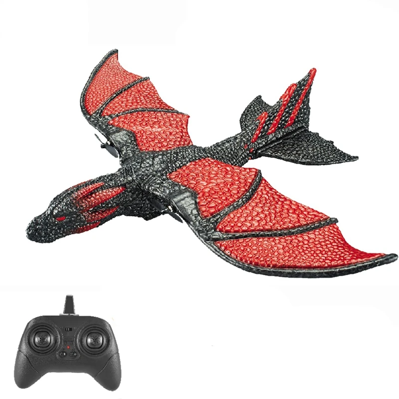 RC Plane RC Plane 2.4G Simulated Flying Dragon Aircraft Remote Control Flying Model Glider Airplane EPP Foam Toys Gift for Kids