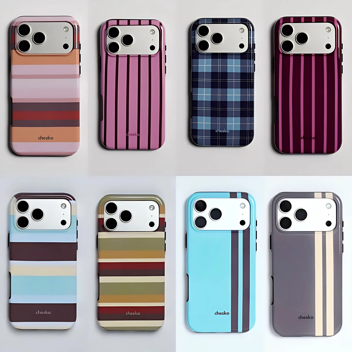 Чехол Clmj Swag Retro Stripes для iPhone 17, 17e, 16e, 16, 15, 14, 13, 12, 11, X, XS, XR, XSMAX, 7, 8, Air, Pro, Max, Plus, двухслойный