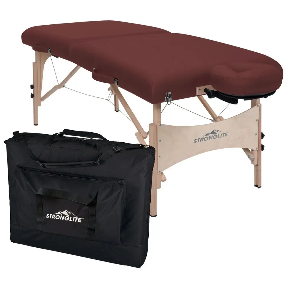 

Massage Table Package Classic Deluxe 3 Foam, Reinforced Table Top, Double Knob Leg Extensions incl. Face Cradle, Pillow amp Car