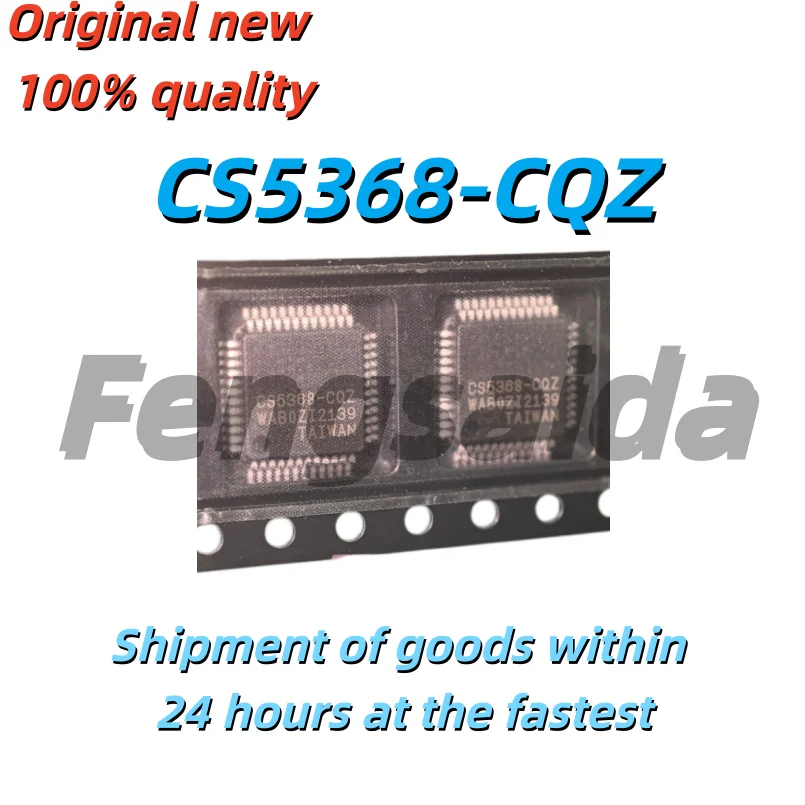 1 piece/batch New Original CS5368-CQZR CS5368-CQZ CS5368 SMD CS4385-CQZR CS4385-CQZ CS4385 LQFP48 Original Audio ADC Chip IC