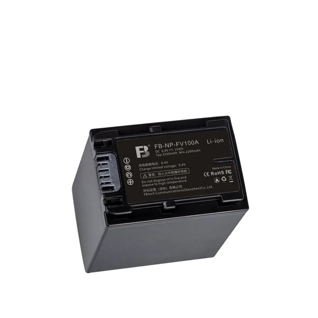 Batería recargable para cámara Sony FV70, FV90, PJ50E, PJ60E, VG30, 260E, HDR-CX610E, 700E, SR68.