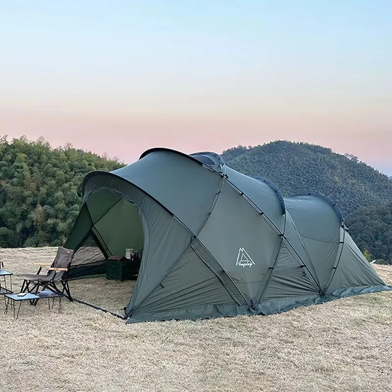 Glamping Tents Camping Outdoor Waterproof Dome Family Customizable Camping Tent Ball Car Rear Spherical Tents for 5+ Person
