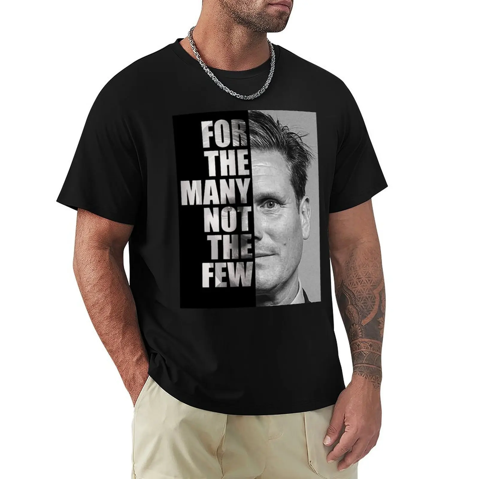 Keir Starmer - Labour art T-Shirt Classic Graphic Short Sleeve Top