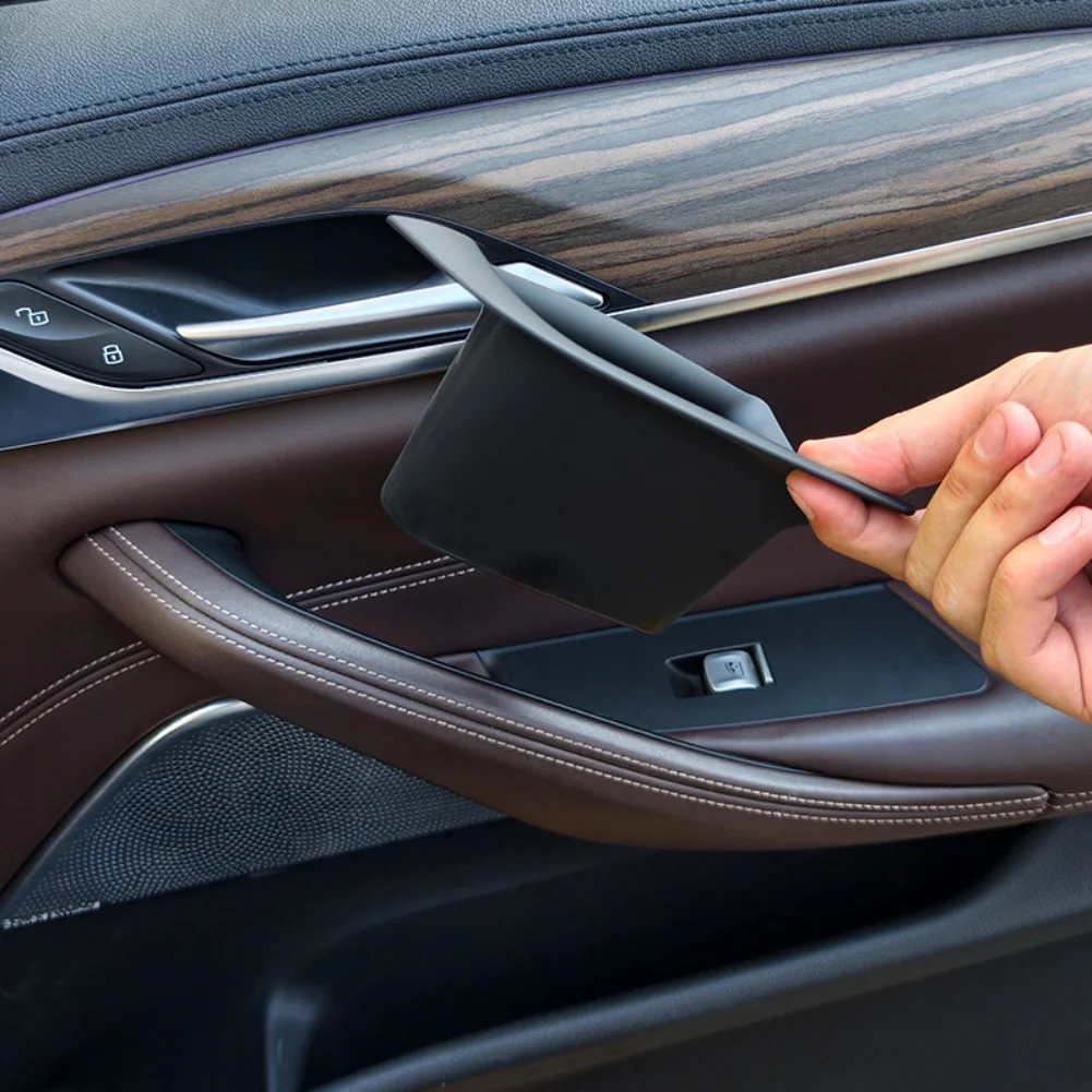 For Daily Driving Organization Car Door Organizer ABS Plastic Material Seamless Integration Fit Enhanced Storage Space