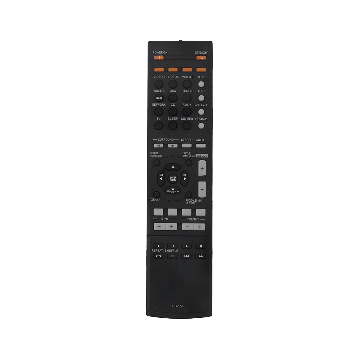 RC-150 Replace Remote Control for Sherwood AV Receiver R-507 R-607 R-807