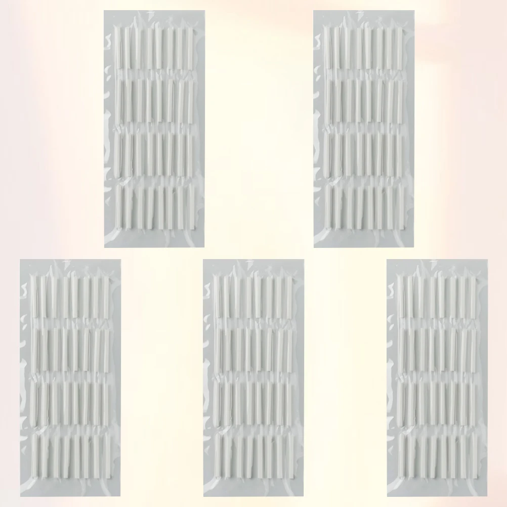 

160pcs Eyelash Curl Core Iron Rods Cute Lifting Curler Grooming Kit Sticky Non-Deforming Cotton Material Home Store Use Large