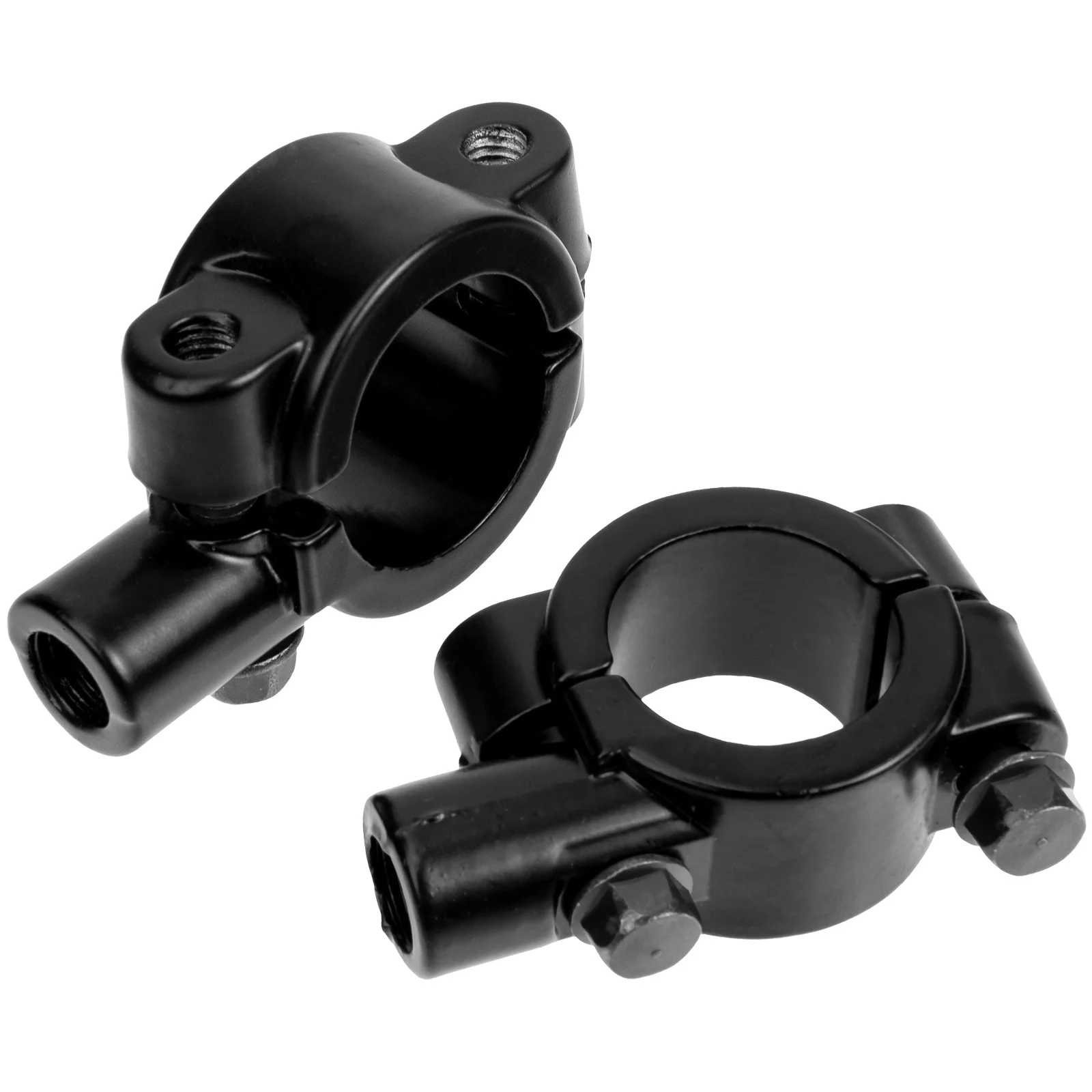 

2Pcs Motorbike Mirror Mount Rearview Bracket Durable Metal Screw Fix Motorcycle Mirror Holder Accessories Motorcycle Accessories