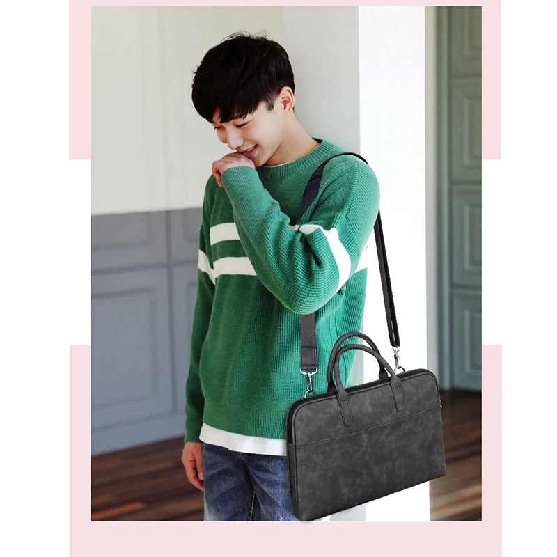 

Для 4-16 дюймов ASUS Zenbook S16 S14 A14 UX3407 UX5606 сумка для ноутбука модная водонепроницаемая мужская и женская сумка через плечо на одно плечо