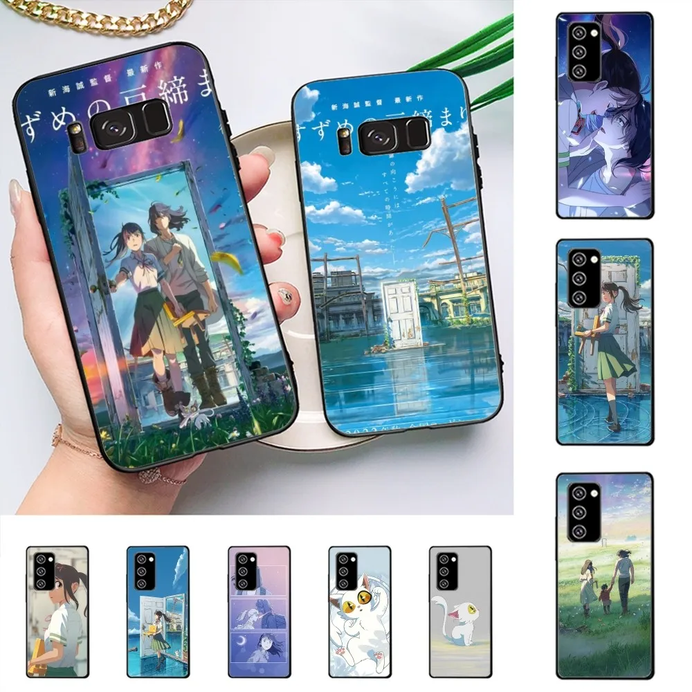 BiliBili S-Suzume No T-Tojimari Phone Case For Samsung J 7 Plus 7core J7 Neo J6 Plus Prime J6 J4 J5 Mobile Cover