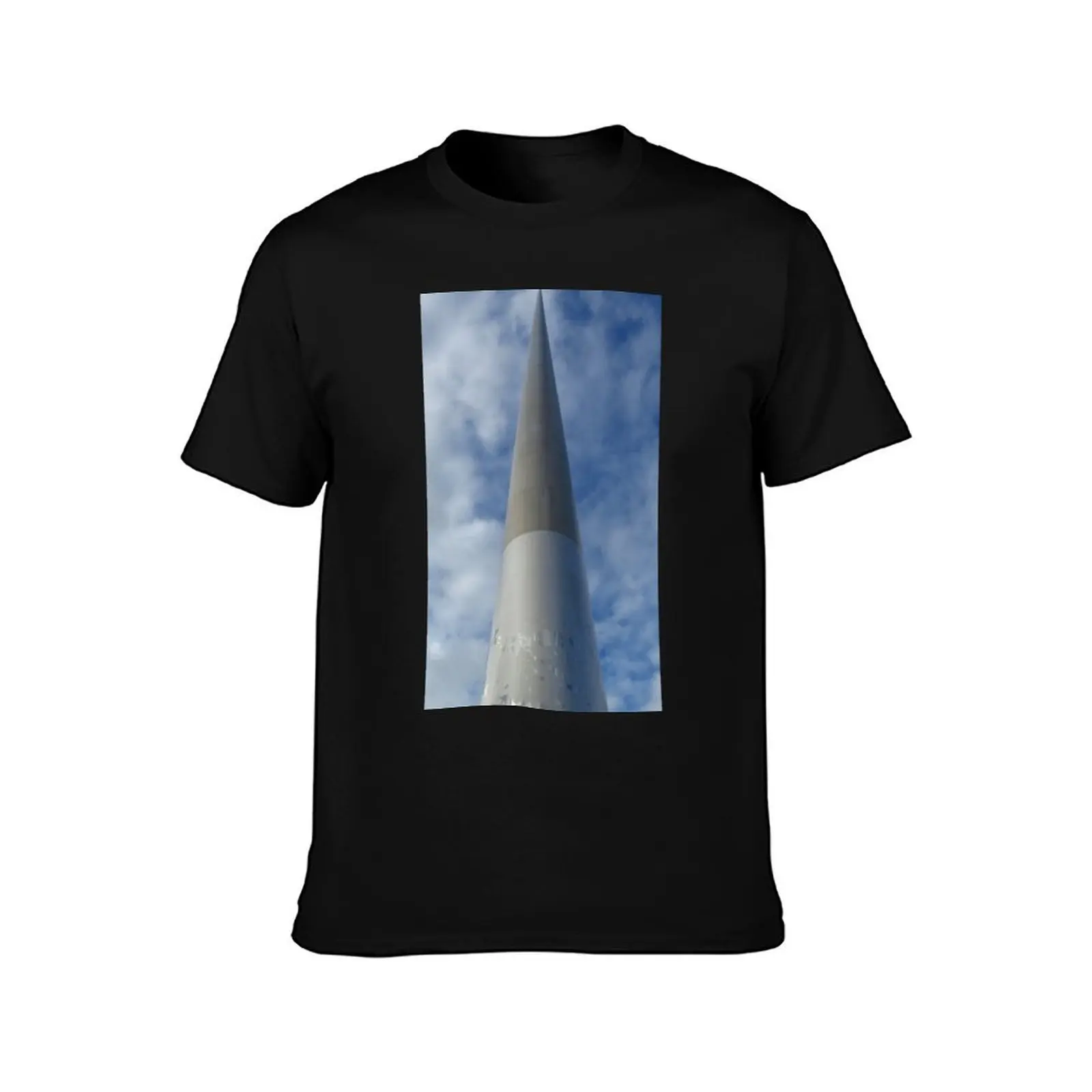 An Túr Solais ( Monument of Light ) T-Shirt Summer Casual Cotton Tee Oversized Streetwear Tops Vintage Graphic Print