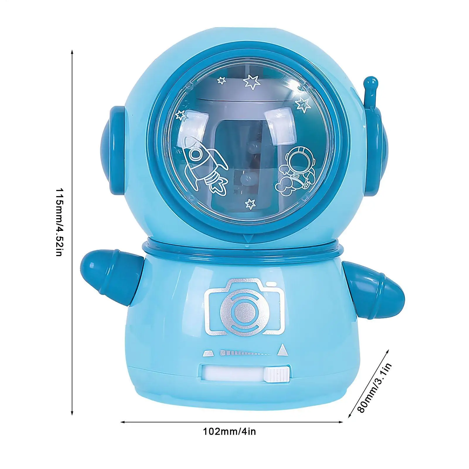 Sacapuntas eléctrico para el hogar, sacapuntas con batería, parada automática, superrápido