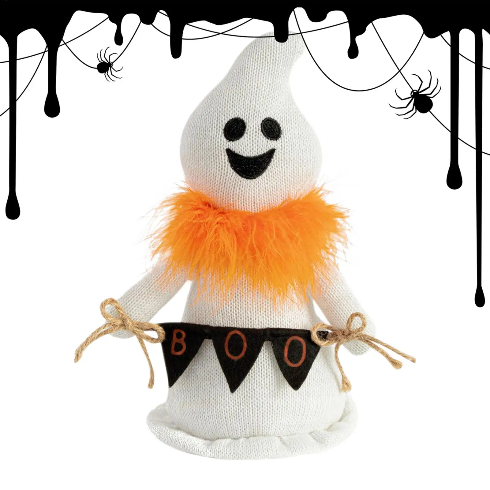 

Halloween Ghost Ghost Decor Soft Doll With Scarf Soft Collectible Dolls Home Decor Photo Props Halloween Decorations For Bedroom