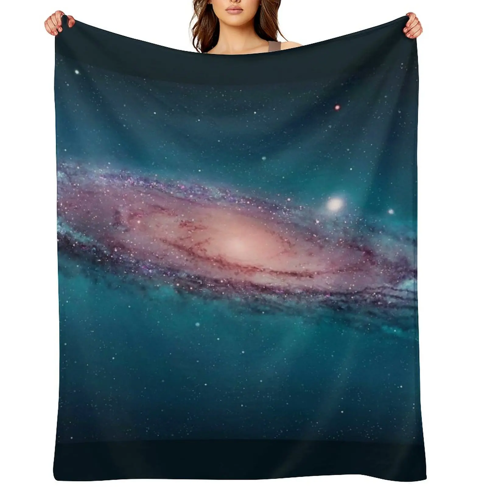 

Andromeda Galaxy, space, astrophysics, astronomy Throw Blanket Soft Vintage Thermal Bed covers Blankets