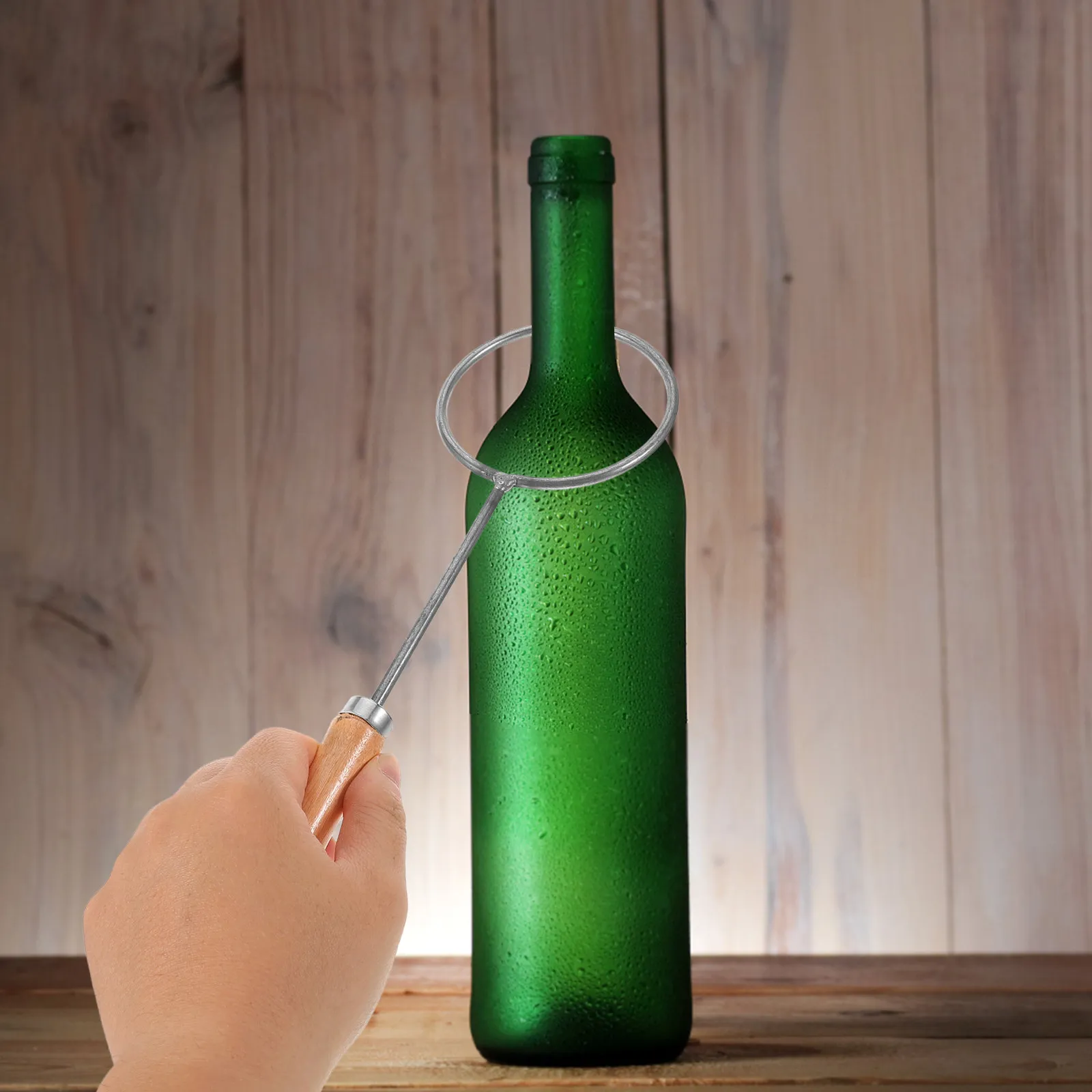 Round Bottle Cutter Ring Ironing Style for Glass Bottles DIY Craft Tool to Make Vases Candleholders Lamp Shades Flower